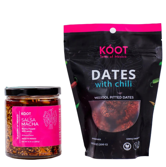 Salsa Macha + Dates with Chili