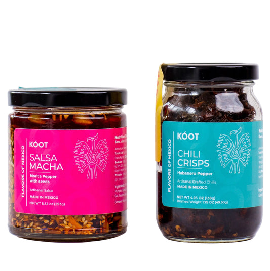 Macha and Habanero Chili Crisps