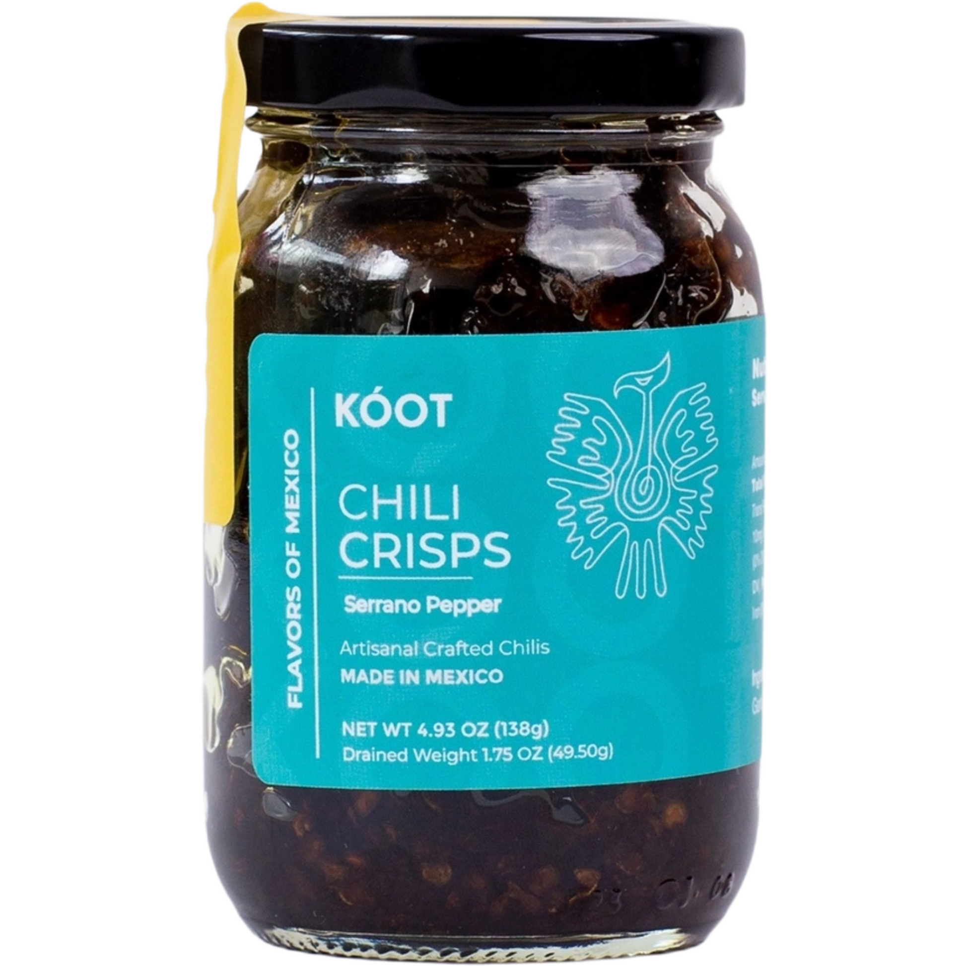 Koot Serrano Chili Crisp jar
